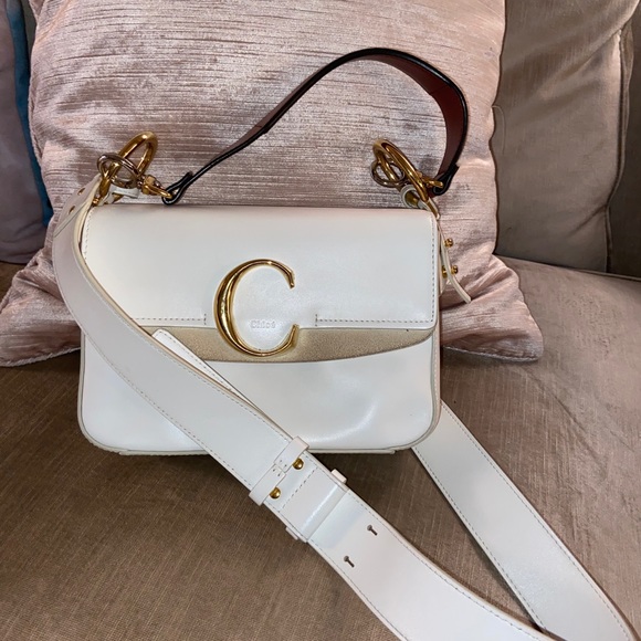 White Chloé C bag - Picture 1 of 6